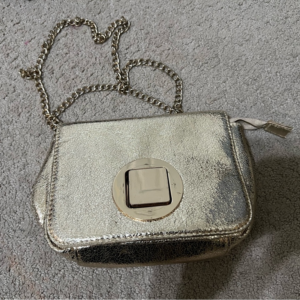 Elegant Gold Chain Bag